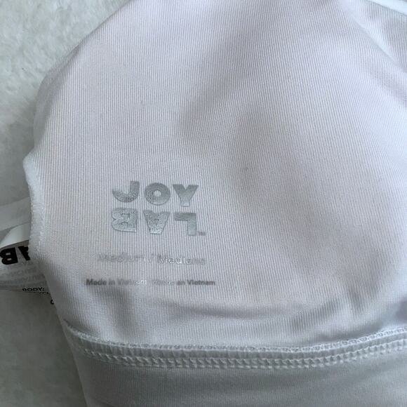 Joy Lab NWT White Sports Bra Women M - Picture 10 of 11